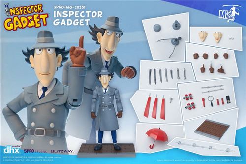 Figurine Blitzway - Inspector Gadget - Inspector Gadget Standard Version 1/12Scale