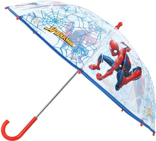 Marvel parapluie Spiderman boys 50 cm plastique bleu