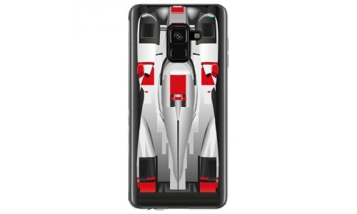 Coque souple pour Samsung Galaxy A8 2018 avec impression Motifs Formule 1