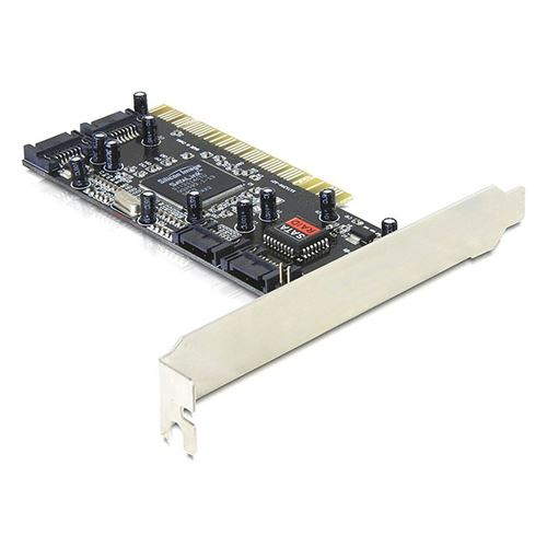 DeLOCK Controller SATA, 4 port w/ Raid - Neuf