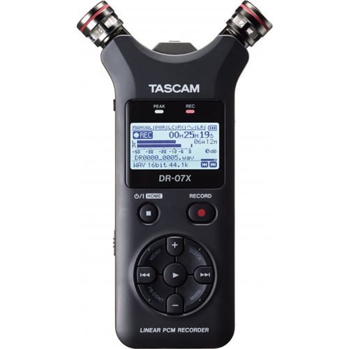 Tascam DR-07X enregistreur stéréo portable et interface USB