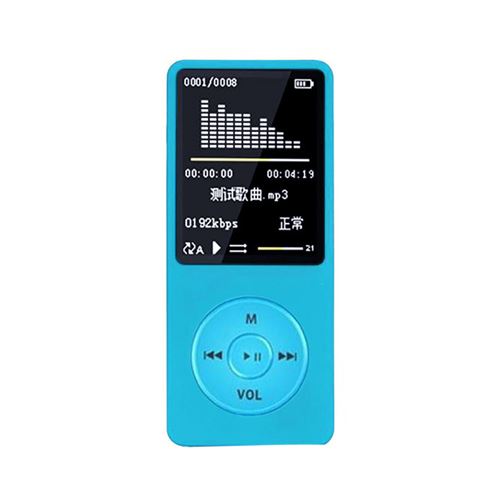 Baladeur MP3 LY-102 portable étanche - Bleu