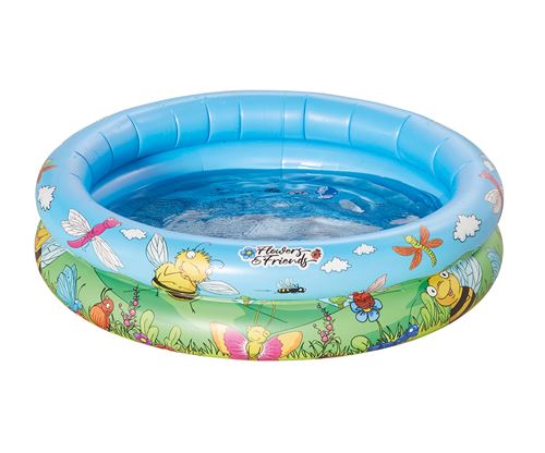 Happy People piscine gonflable Baby 74 x 18 cm bleu