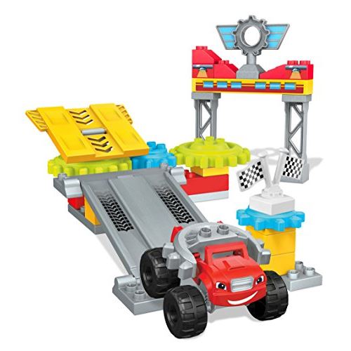 Ensemble de construction de garage Mega Bloks Blaze Axle City