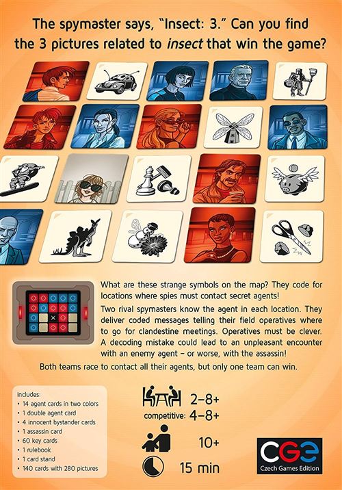 Czech Games Edition Jeu De Societe Codenames Pictures En Jeu De Cartes Achat Prix Fnac