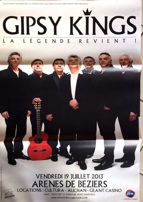 Gipsy Kings - 70x100 cm - AFFICHE / POSTER