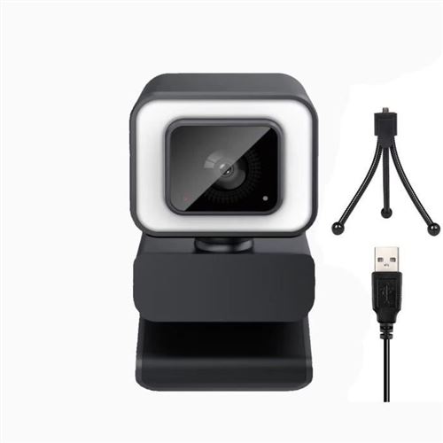 Non Communiqué Noir Webcam Full Hd 2K Usb 2.0 Webcaméra Avec Microphone Intégré Stéréo Anti-Bruit Caméra Web Pc Portable Ordinateur De Bureau Plug Et Play Pour Appel Vidéo/Conférence/Enregistrement En Ligne Mtm