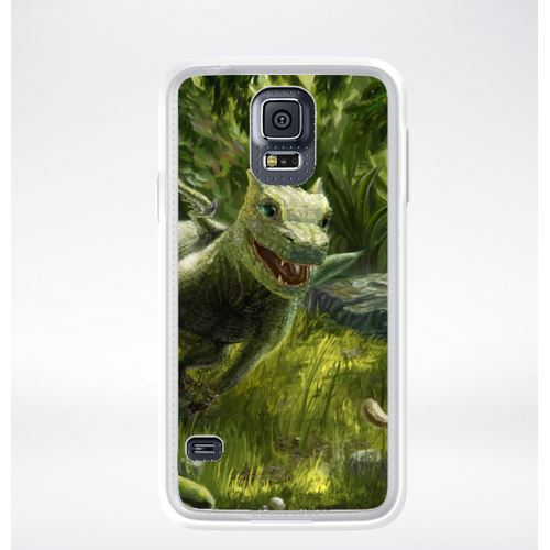 Coque Bébé Dragon Compatible Samsung Galaxy S5 Transparent