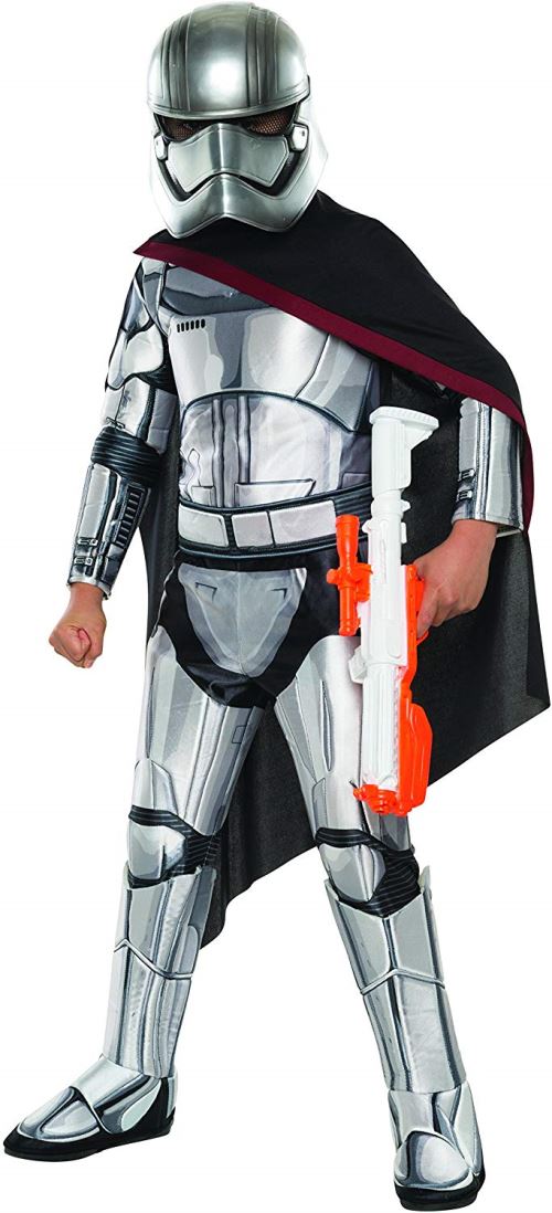 Rubies La Force Se réveille Déguisement, Enfants Star Wars Super Deluxe Capitaine Phasma Tenue, Medium, âge 5–7 Ans, Hauteur 10,2 cm 5,1 cm – 10,2 cm 15,2 cm