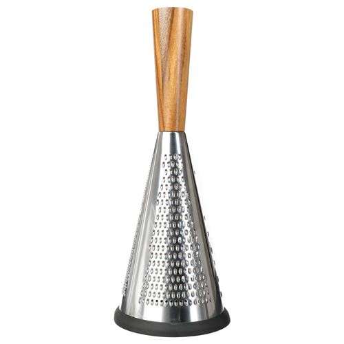 Générique Secret de Gourmet - Rape cylindre manche acacia INOX