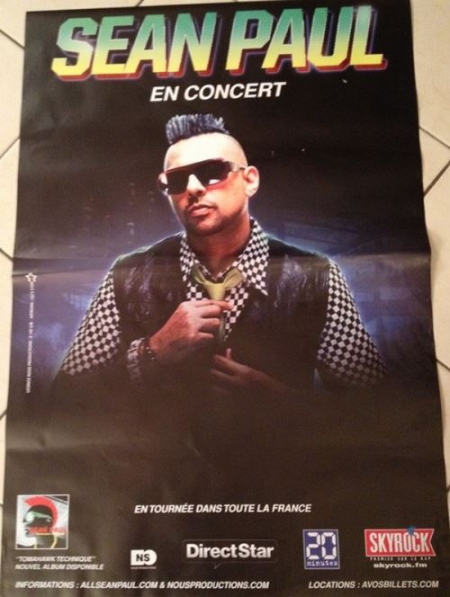Sean Paul - 70x100 cm - AFFICHE / POSTER