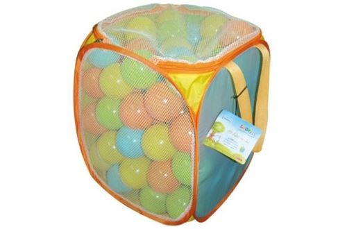 75 balles de jeu et son sac de rangement ludimousse