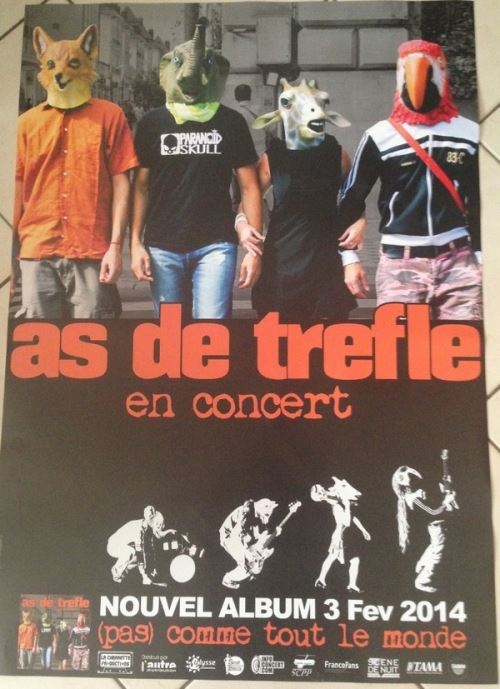 As De Trefle - 70x100 cm - AFFICHE / POSTER