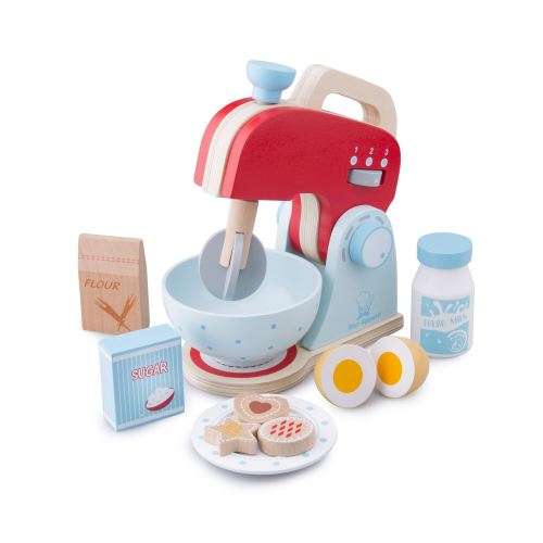 New Classic Toys - 10702 - Jeu D'imitation - Cuisine - Ensemble - Robot Mixer - Rouge