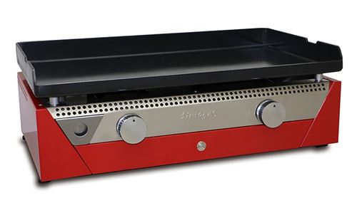 Simogas Rainbow - Plancha -gaz - 2911 cm ² - rouge