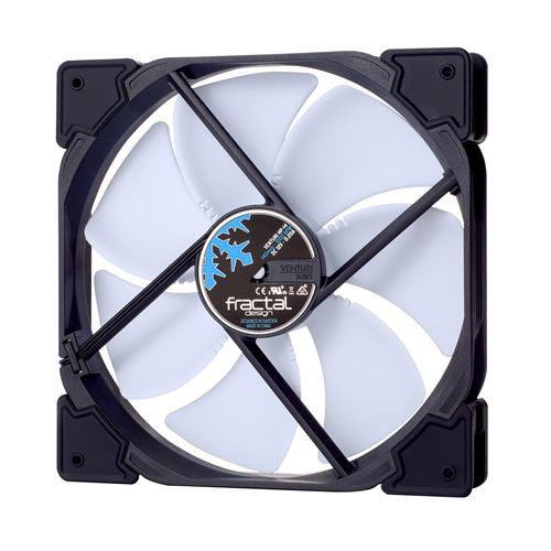 Fractal Design Noir/Blanc Venturi Series Hp-14 Pwm - Ventilateur Châssis - 140 Mm - Image 1