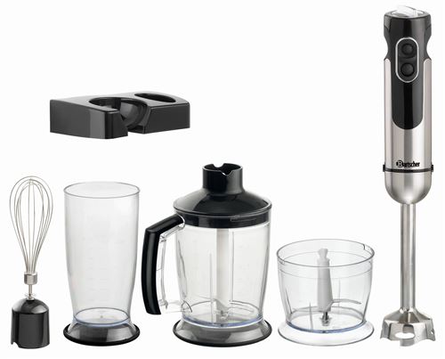 Mixeur Plongeant Professionnel avec Accessoires 5 Vitesses - Bartscher - 150
