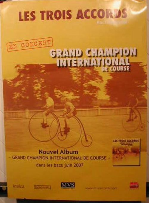 Les Trois Accords - 40x60 cm - AFFICHE / POSTER