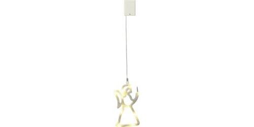 Décoration de fenêtre anges Polarlite LBA-50-010 Ampoule LED blanc chaud transparent