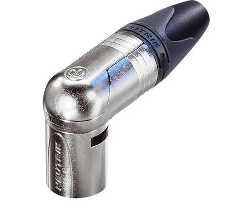 Neutrik NTR-NC6MRX Fiche de câble XLR Connexions à souder N / a Xx / rx à 90 ° Nickelées