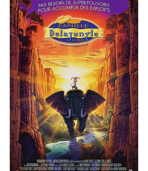 La Famille de la Jungle AFFICHE CINEMA ORIGINALE