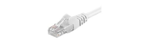 goobay - Netwerkkabel - RJ-45 (M) naar RJ-45 (M) - 2 m - UTP - CAT 6 - gevormd - wit