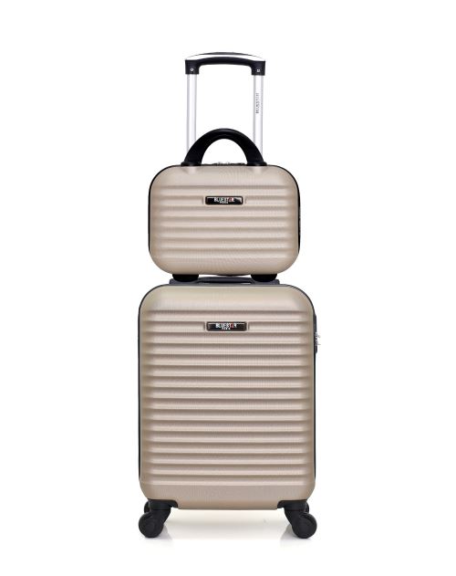 Set de 2 valises BLUESTAR | BRAZILIA-H Beige en ABS