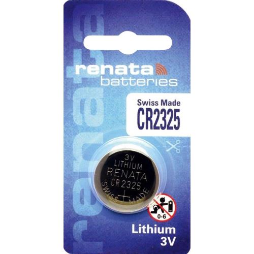 Blister de 1 Pile bouton lithium CR2325 3V 190 mAh