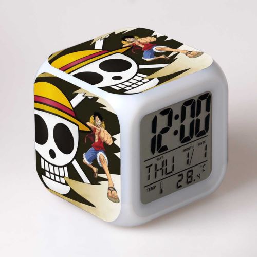 Réveil enfant LED Multifonctionnel Coloré - One Piece #16