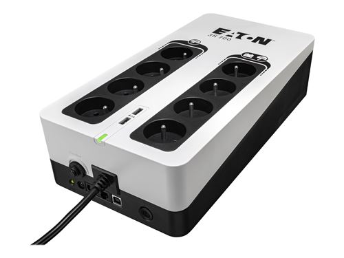 epq/mge - ups 3s 700va 420w onduleur off line prises fr port usb noir