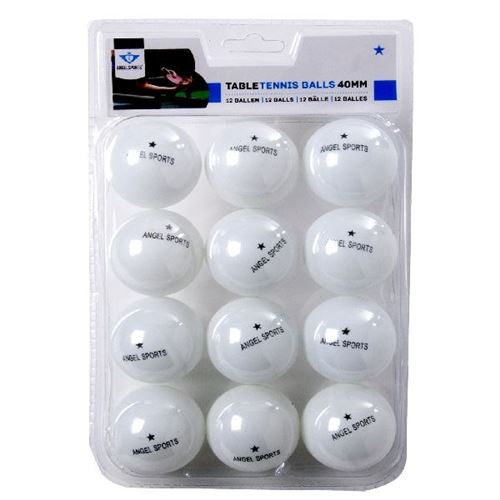 Balles de tennis de table Angel Sports Professional 12 pièces