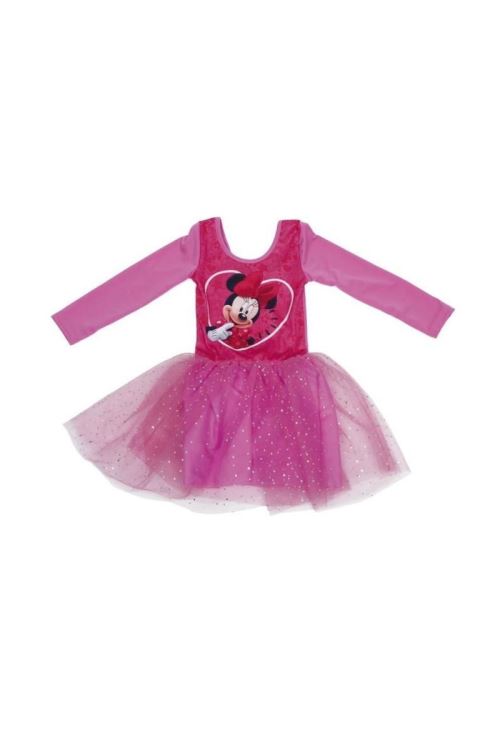 DISNEY Tenue de Danse Minnie Mouse Ballet Pour Enfants de 2, 4 et 6 ans avec manches