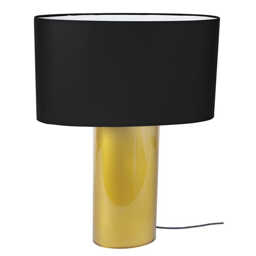 PADUA Lampe a poser verre soufflé - 40x40x53cm - Or