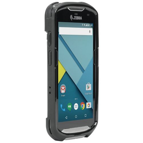Mobilis - Achterzijde behuizing voor mobiele telefoon - zwart - voor Zebra TC51, TC52, TC56, TC57