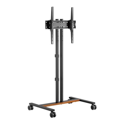 Support TV sur roulettes pour TV de 34 a 55 pouces, inclinable, vesa 400x400 max