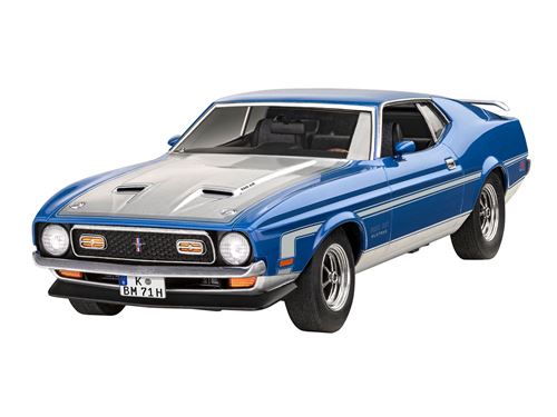 Revell 07699 71 Mustang Boss 351 Maquette De Voiture 1:25 - Image 4
