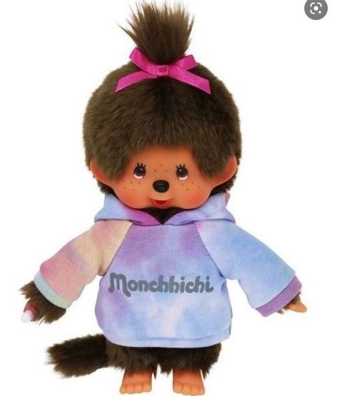 monchichi sweat tie and dye 20 cm - Peluche - Achat & prix