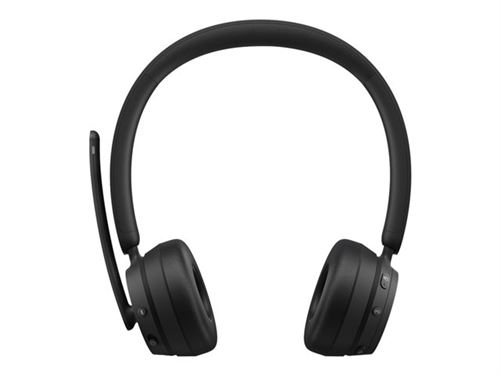 Microsoft Modern Wireless Headset - Headset - op oor - Bluetooth - draadloos - zwart - gecertificeerd voor Microsoft Teams