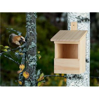 MANGEOIRE À OISEAUX à Suspendre Avec Silo En Bois, à Assembler – 11 Pièces - Ro EUR 23,94 - FR