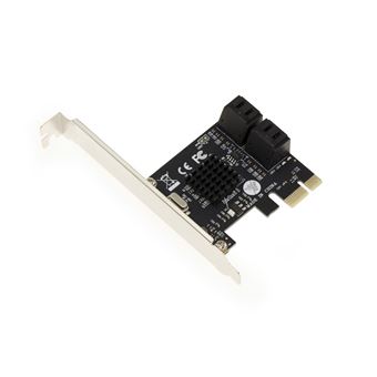 KALEA INFORMATIQUE 4 Poorts PCI Express PCIe Controllerkaart Voor SATA 3 6g Harde Schijven Met Marvell 88se9215 Chipset 786619447