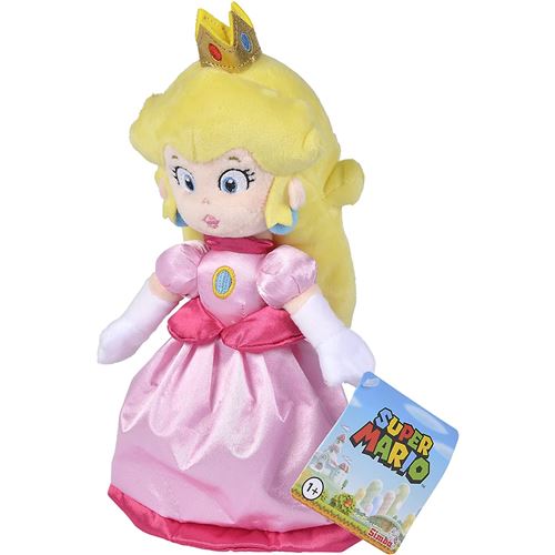 Non Communiqué Rose Super Mario Peach Peluche De 27 Cm
