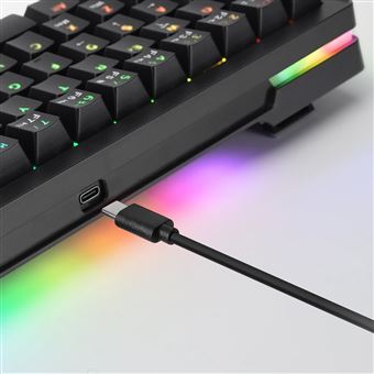 2x Corsair K65 RGB Mini 60% Clavier Gamer Mécanique Gaming - Cherry MX