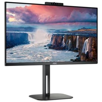 AOC Value-line 24V5CW/BK - V5 series - écran LED - 24" (23.8" visualisable) - 1920 x 1080 Full HD (1080p) @ 75 Hz - IPS - 300 cd/m² - 1000:1 - 4 ms - HDMI, DisplayPort, USB-C - haut-parleurs - noir