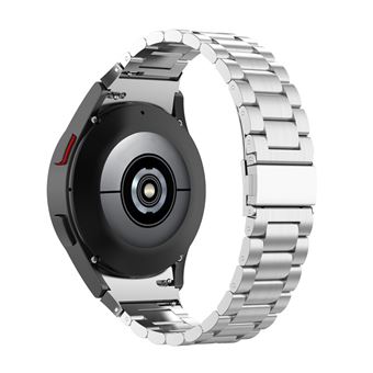 Bracelet en acier inoxydable 3 perles argent pour votre Samsung Galaxy Watch4 40mm 44mm - 1