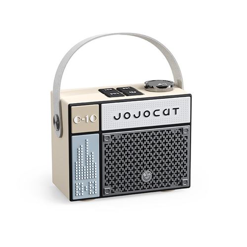 GENERIQUE - Enceinte Bluetooth Portable C10 - Jaune - Image 2