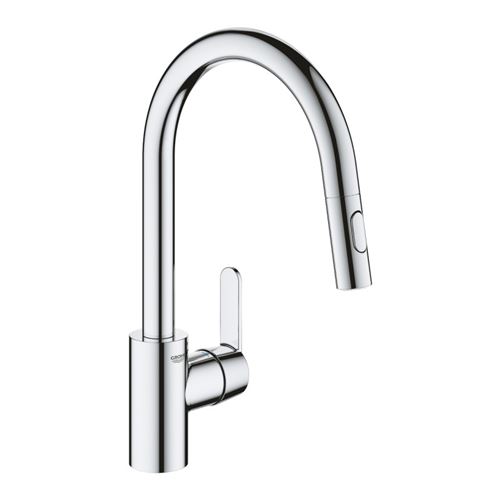 Grohe - Robinet de cuisine - Mitigeur avec douchette extractible - Chromé - Image 3