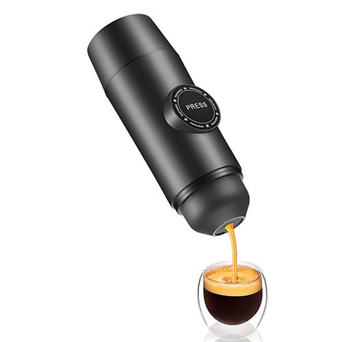 Szsmart Noir Machine À Café À Capsules Kf13 Portable (Capacité : 50-90 Ml) - Image 2