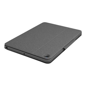 Logitech Combo Touch - Clavier et étui - avec trackpad - rétroéclairé - Apple Smart connector - QWERTZ - Suisse - gris oxford - pour Apple 10.9-inch iPad (10ème génération)