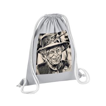 Grand Sac Shopping Queen Elizabeth II Portrait Vintage – Cabas Plage Étudiant Résistant Noir Et Blanc