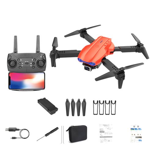 Drone K3 pliable avec HD 4K caméra - Orange
